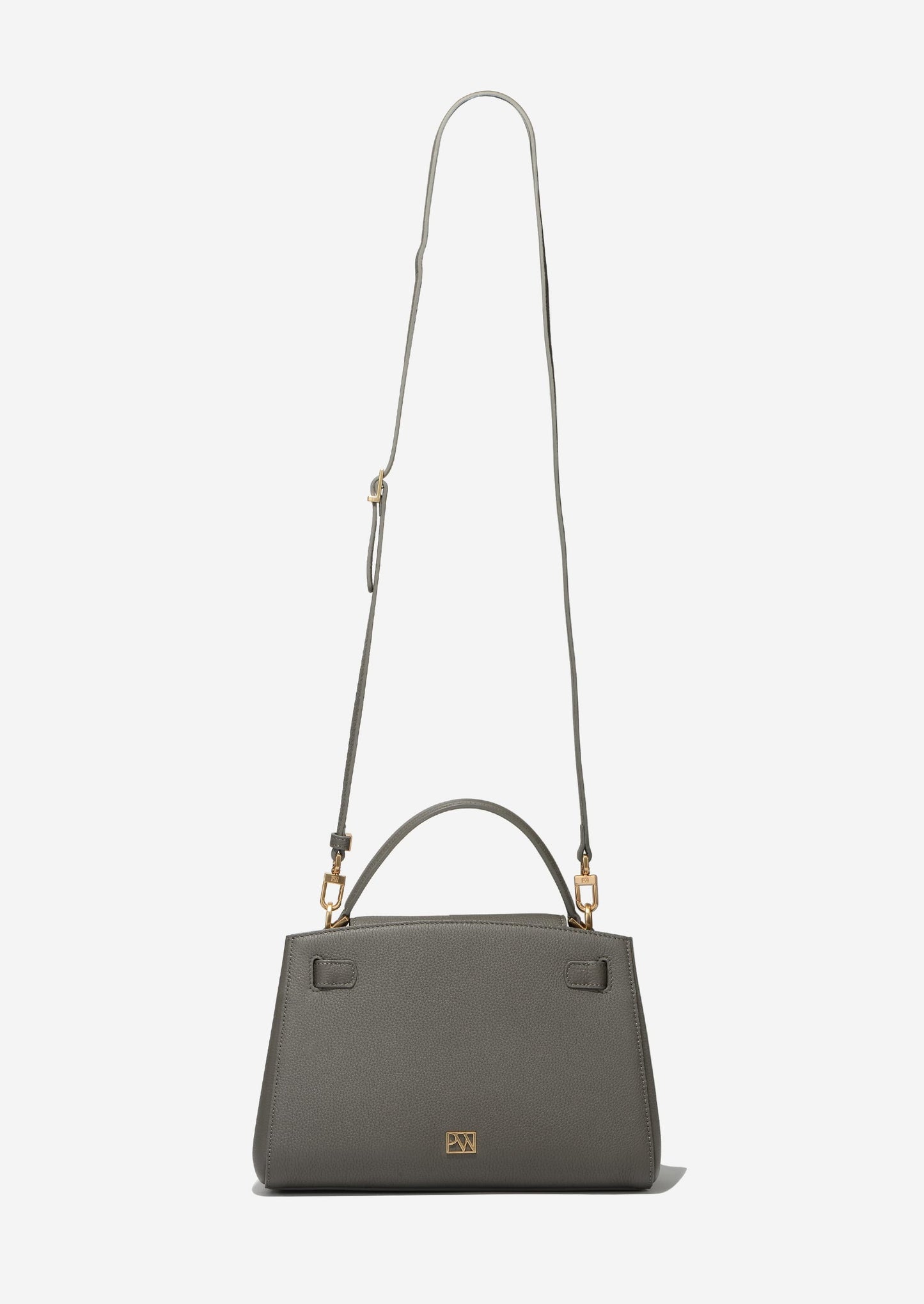 Madison Medium Top Handle Bag - Pebble