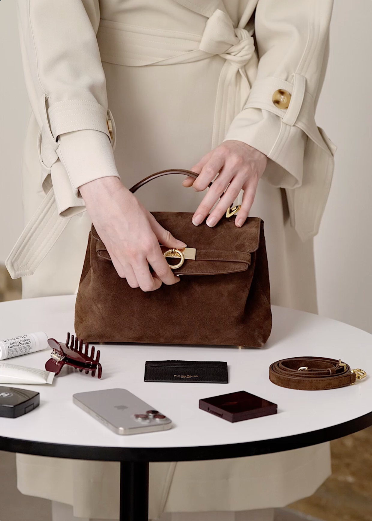 Grace Soft Top Handle Bag Pre-order – Parisa Wang New York