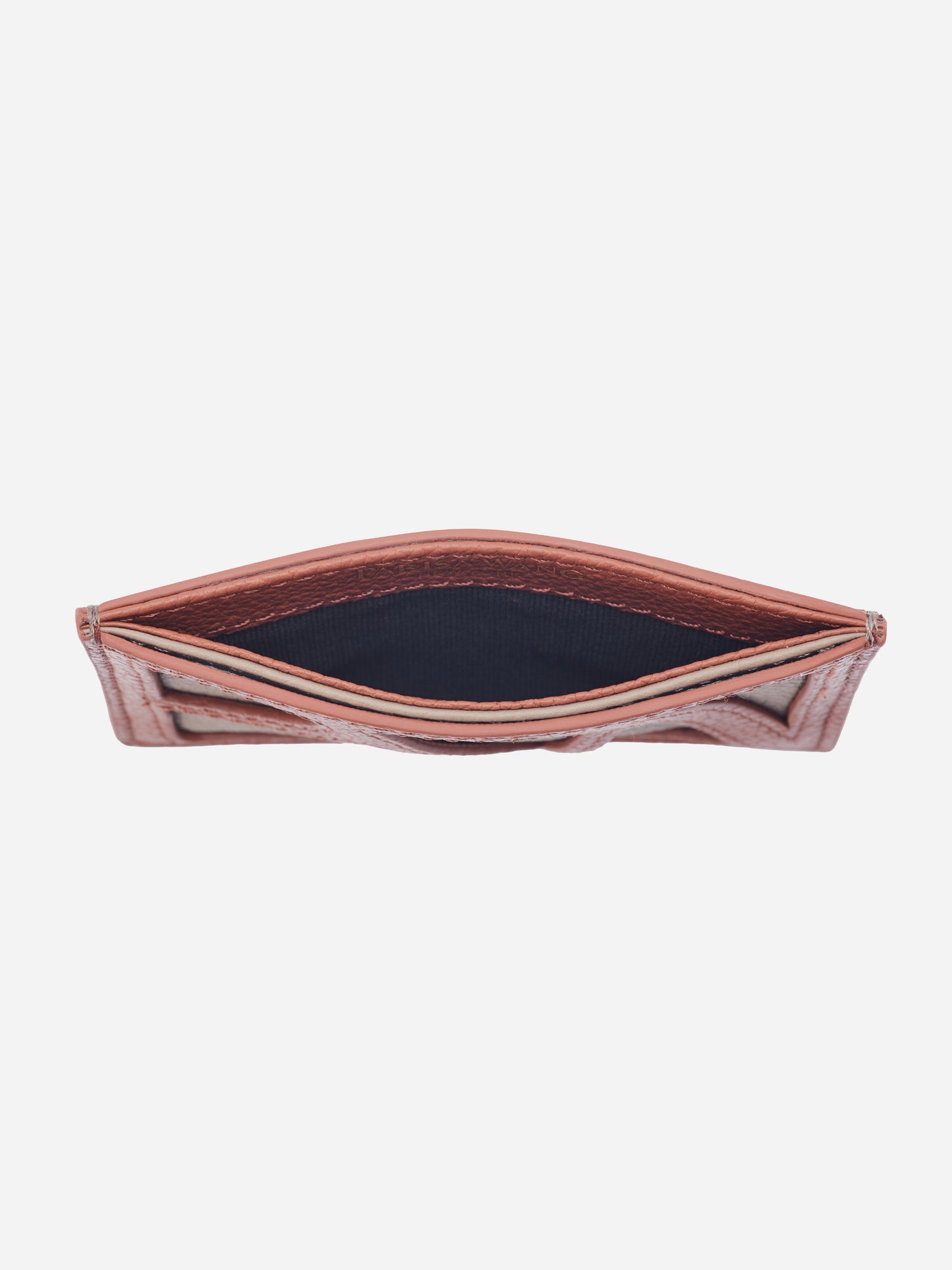 PW Card Holder in Taupe Brown | Parisa Wang