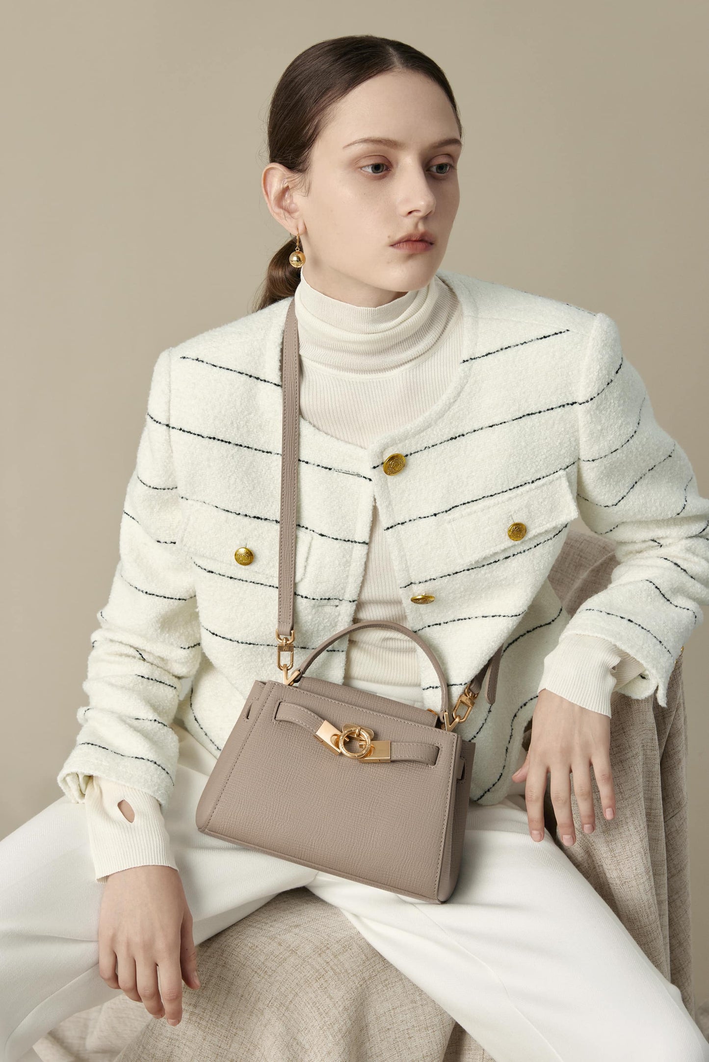 Soho Stripe Tweed Jacket