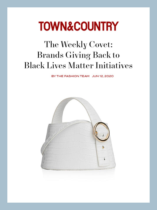 TOWN&COUNTRY, The Weekly Covet: Brands Giving Back to Black Lives Matter Initiatives