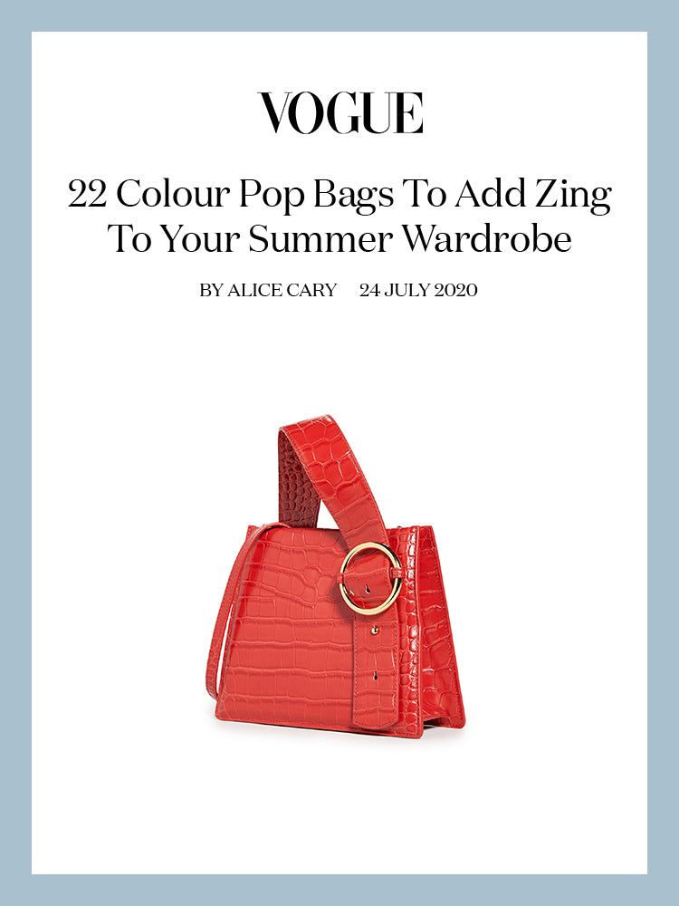 Vogue, 22 Colour Pop Bags To Add Zing To Your Summer Wardrobe