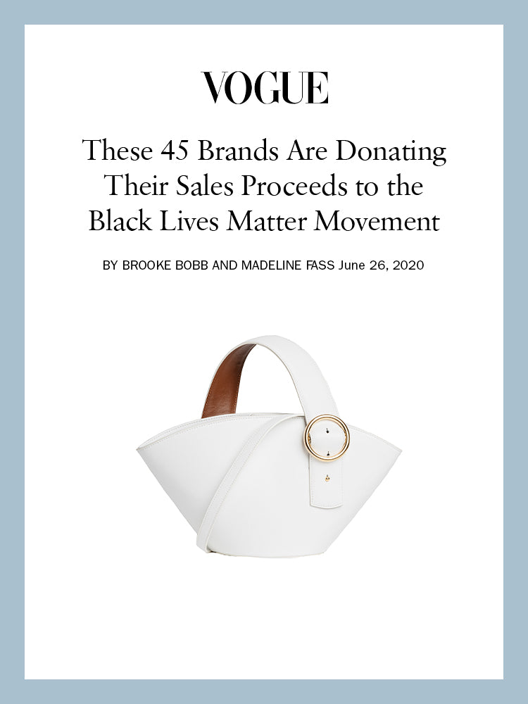 VOGUE, These 45 Brands Are Donating Their Sales Proceeds to the Black Lives Matter Movement