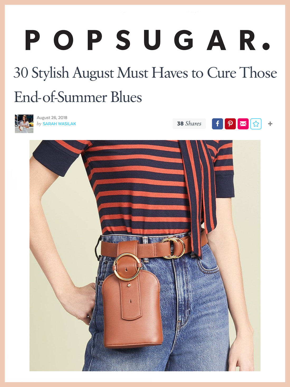 POPSUGAR, 30 Stylish August Must Haves to Cure Those End-of-Summer Blues