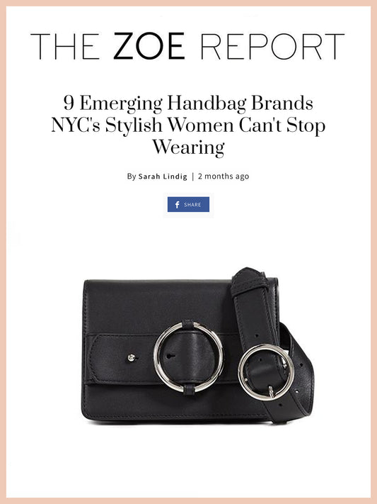 THE ZOE REPORT, 9 Emerging Handbag Brands NYC's Stylish Women Can't Stop Wearing