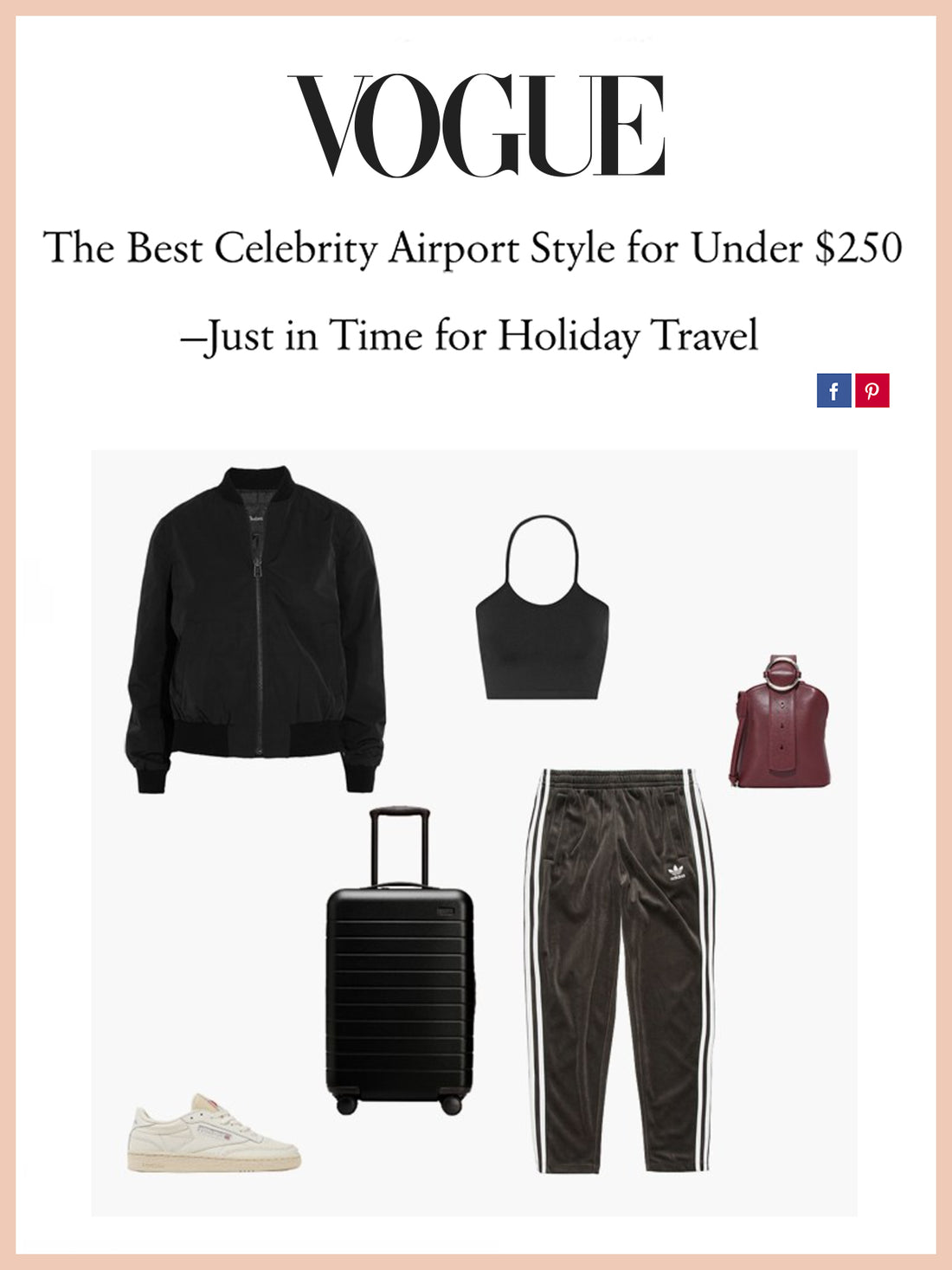VOGUE, The Best Celebrity Airport Style for Under $250