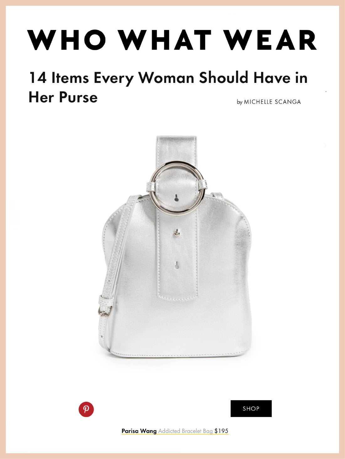 WHO WHAT WEAR, 14 Items Every Woman Should Have in Her Purse