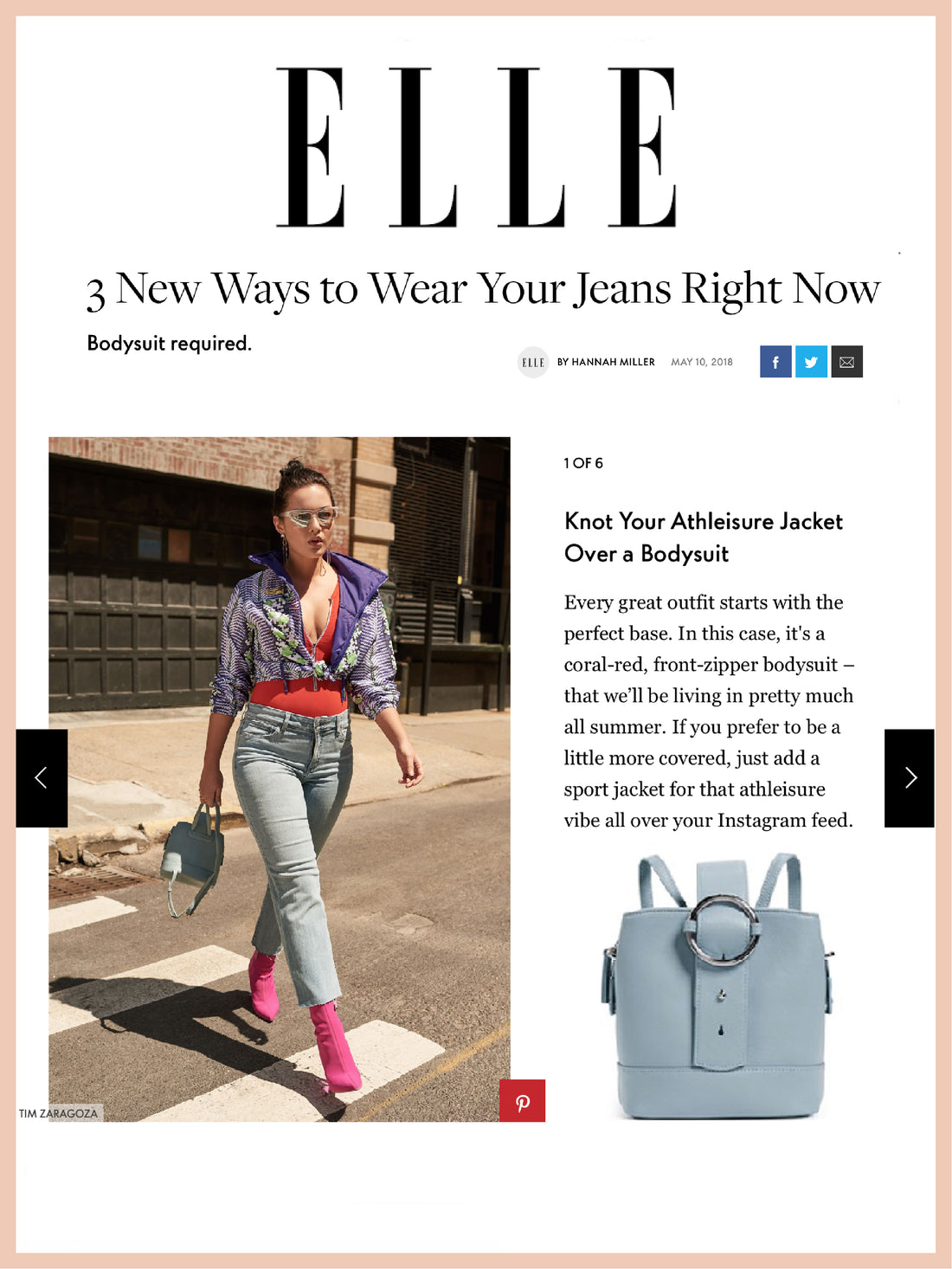 ELLE, 3 New Ways to Wear Your Jeans Right Now