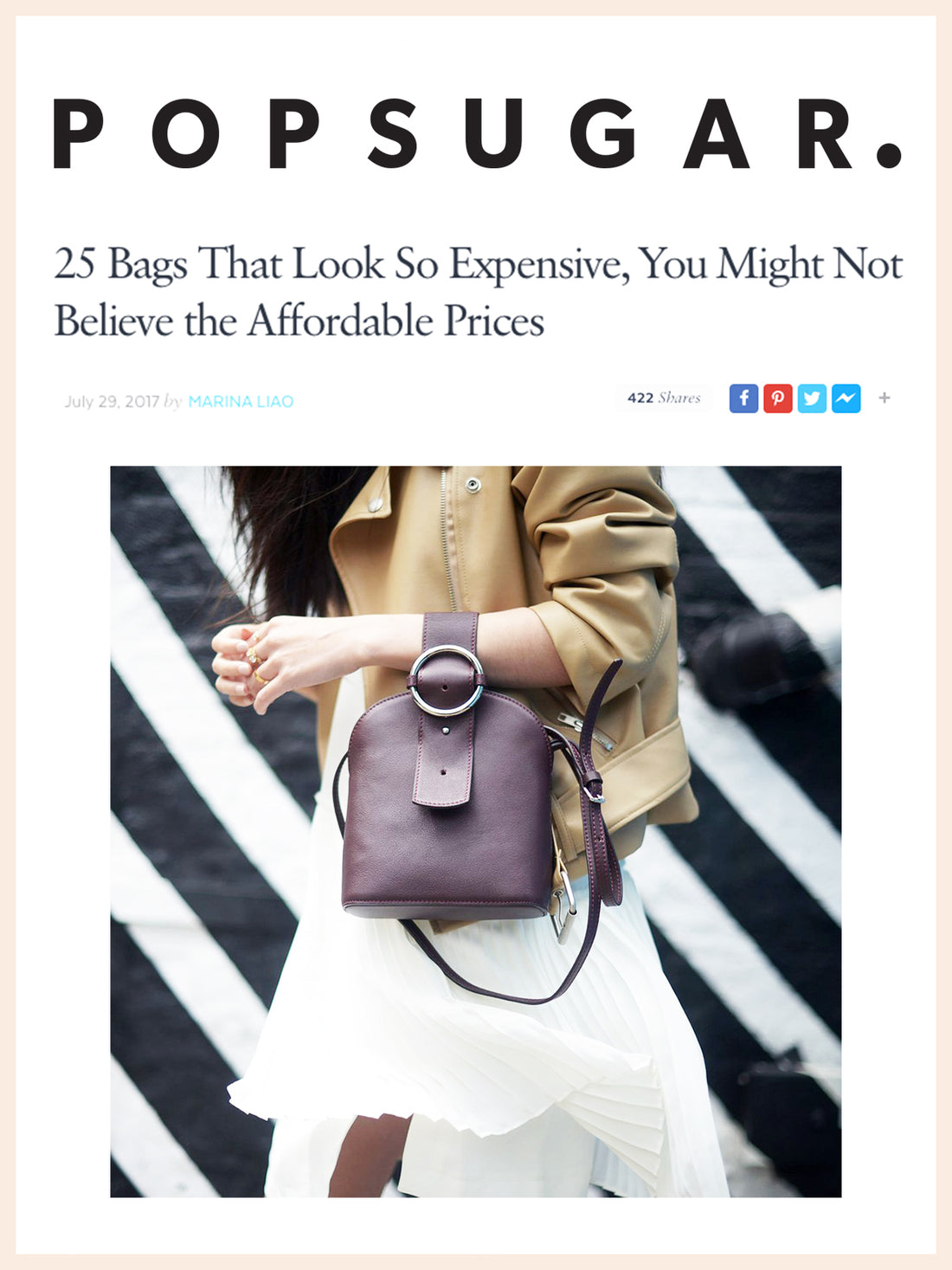 POP SUGAR FASHION, 25 Bags That Look So Expensive With Affordable Prices