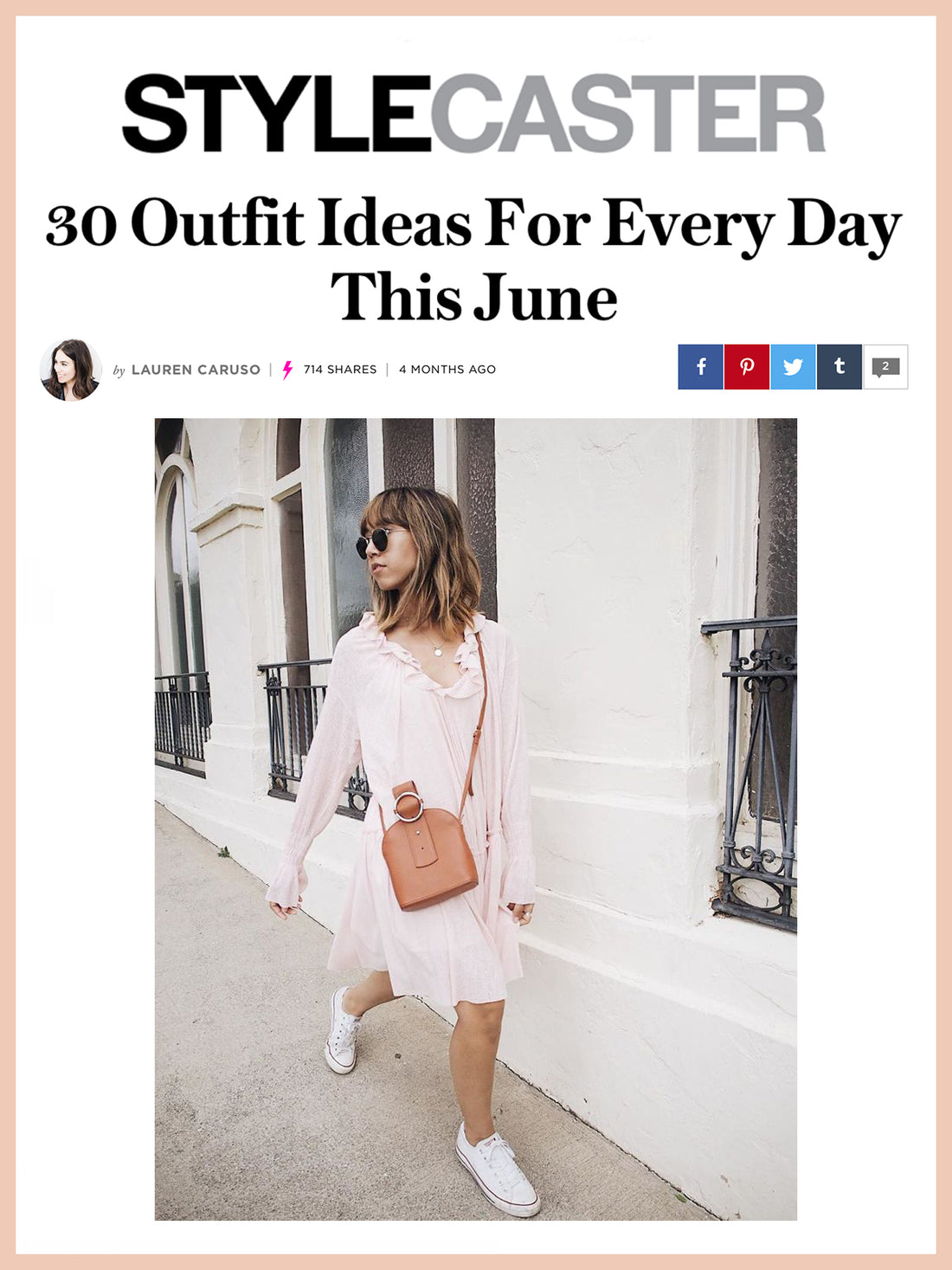 STYLECASTER, 30 Outfit Ideas For Every Day This June