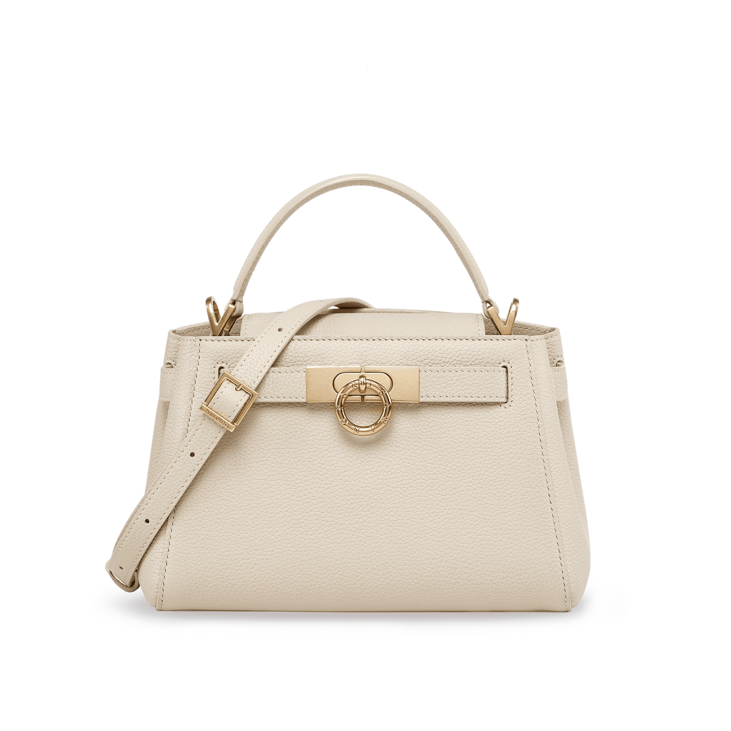 Madison Micro-Tasche mit Griff oben - genarbt 
