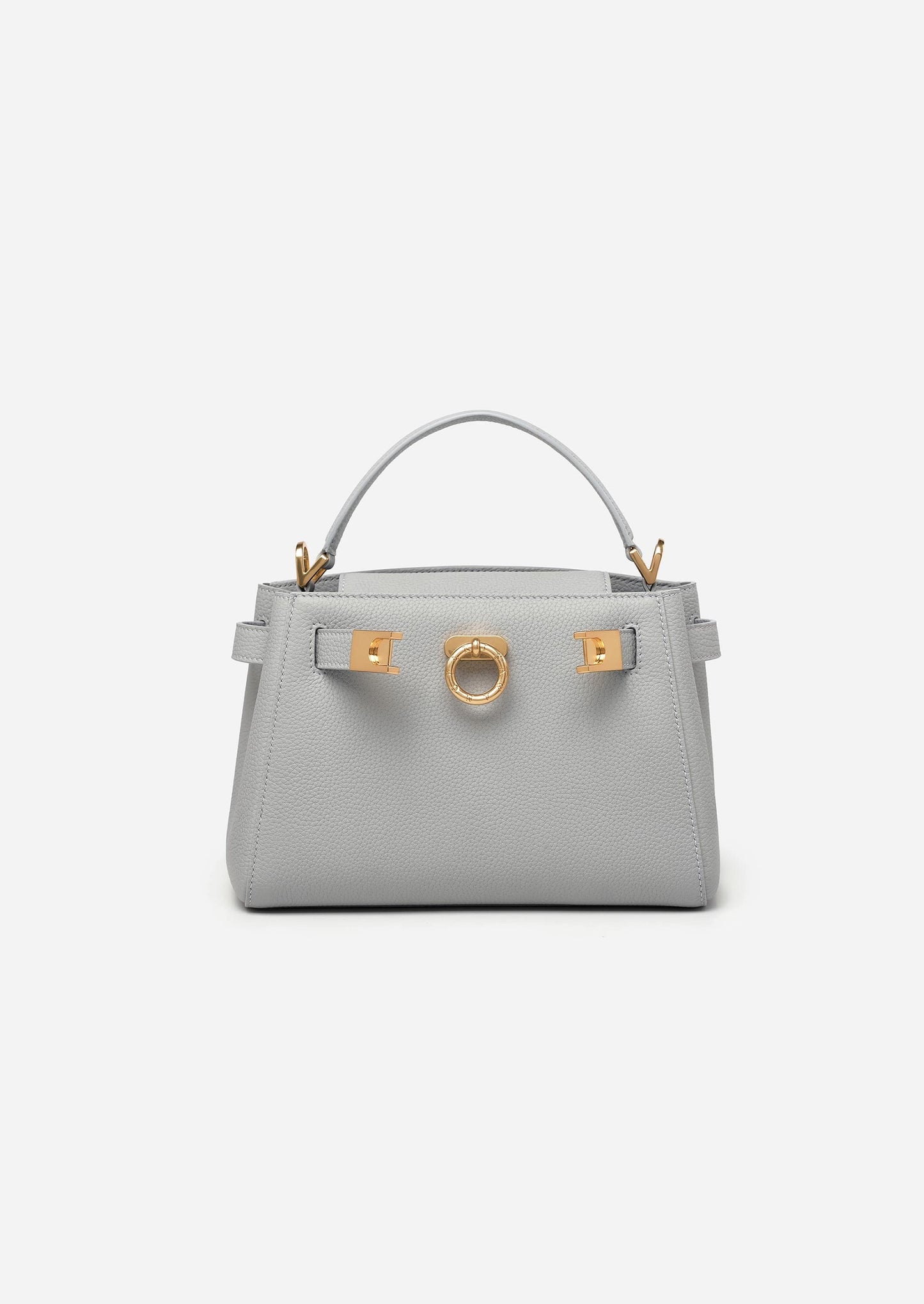 Madison Micro-Tasche mit Griff oben - genarbt 