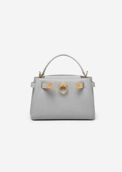 Madison Micro-Tasche mit Griff oben - genarbt 