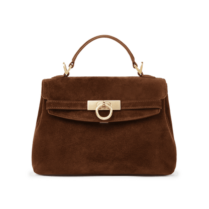 Grace Tasche mit weichem Griff an der Oberseite - genarbt
