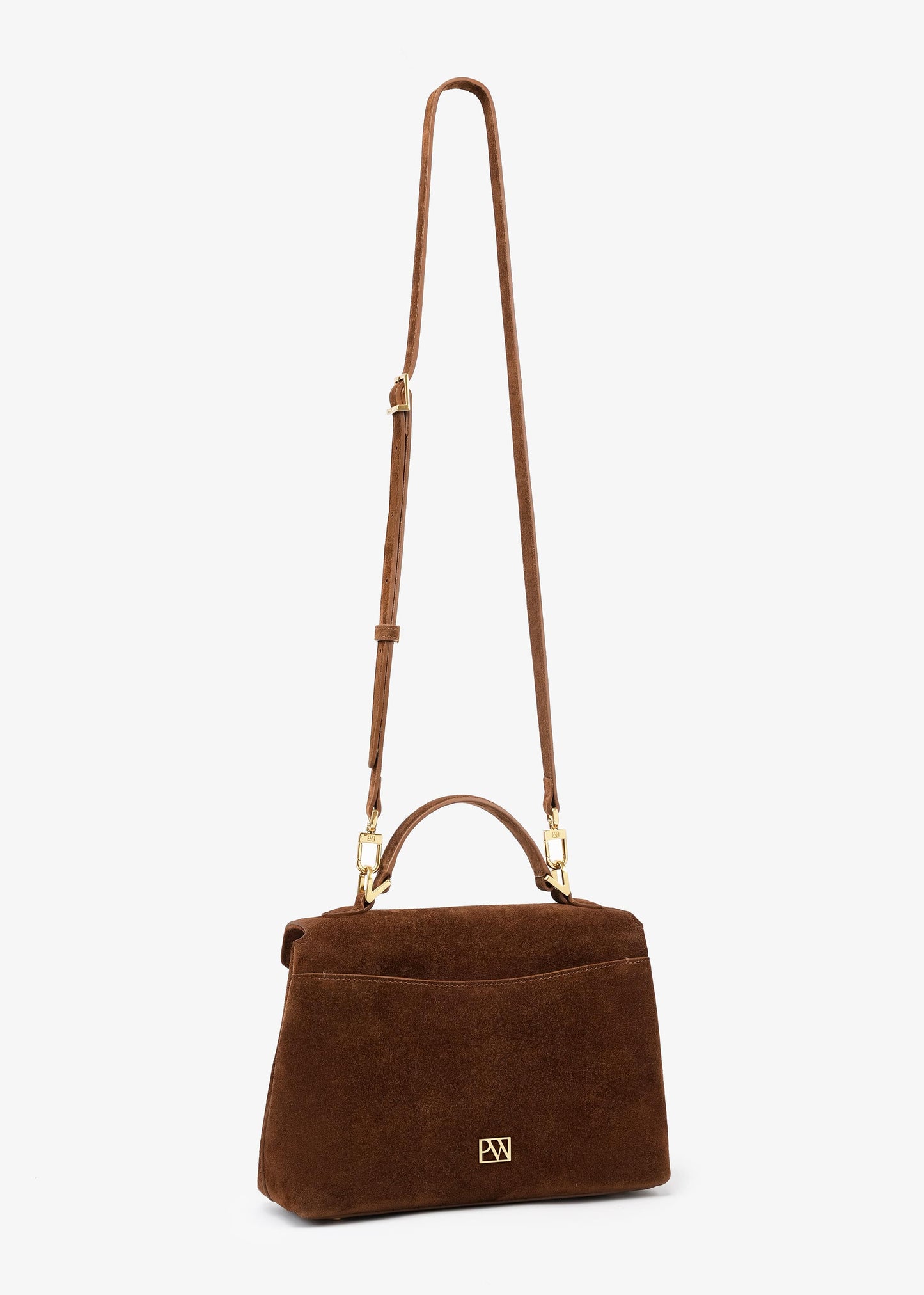 Grace Tasche mit weichem Griff an der Oberseite - genarbt