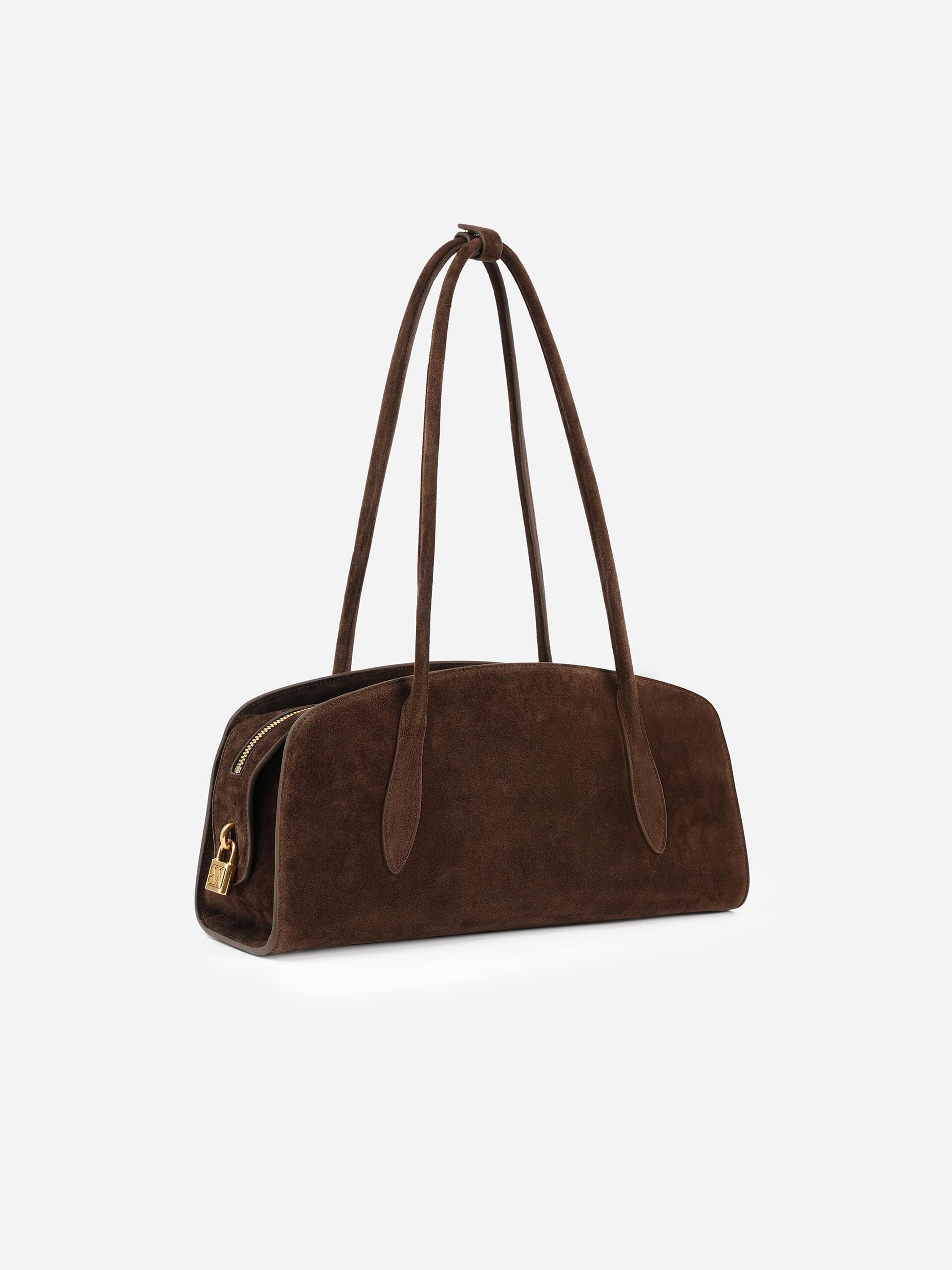 西洋アンテ−クバック Gabrielle East-West Shoulder Bag | Suede | Parisa Wang New York