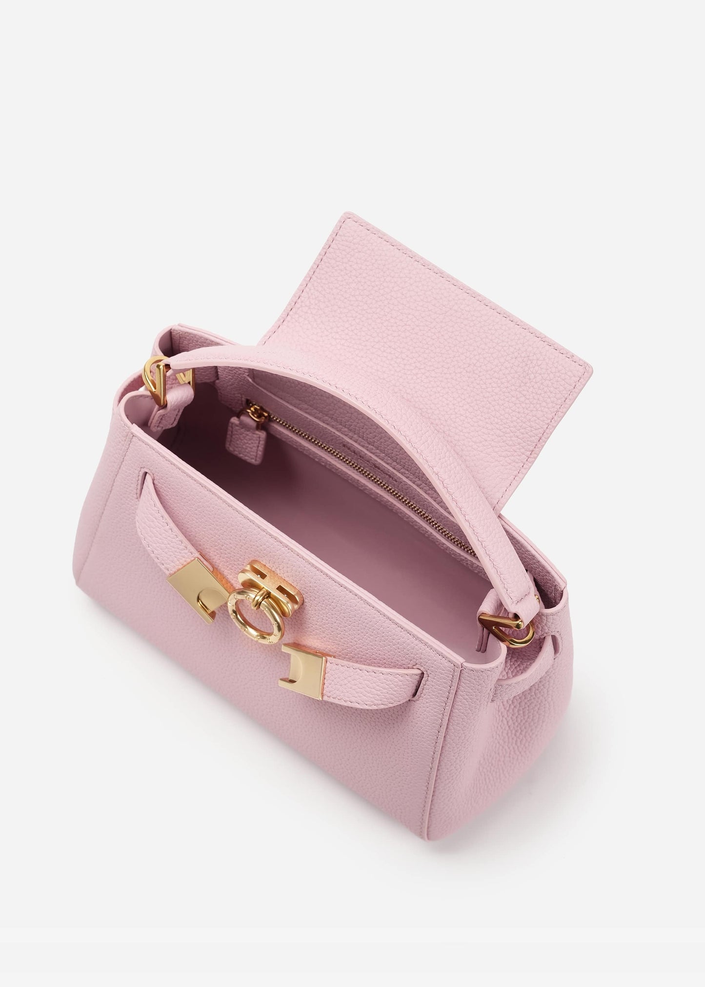 Madison Micro-Tasche mit Griff oben - genarbt 