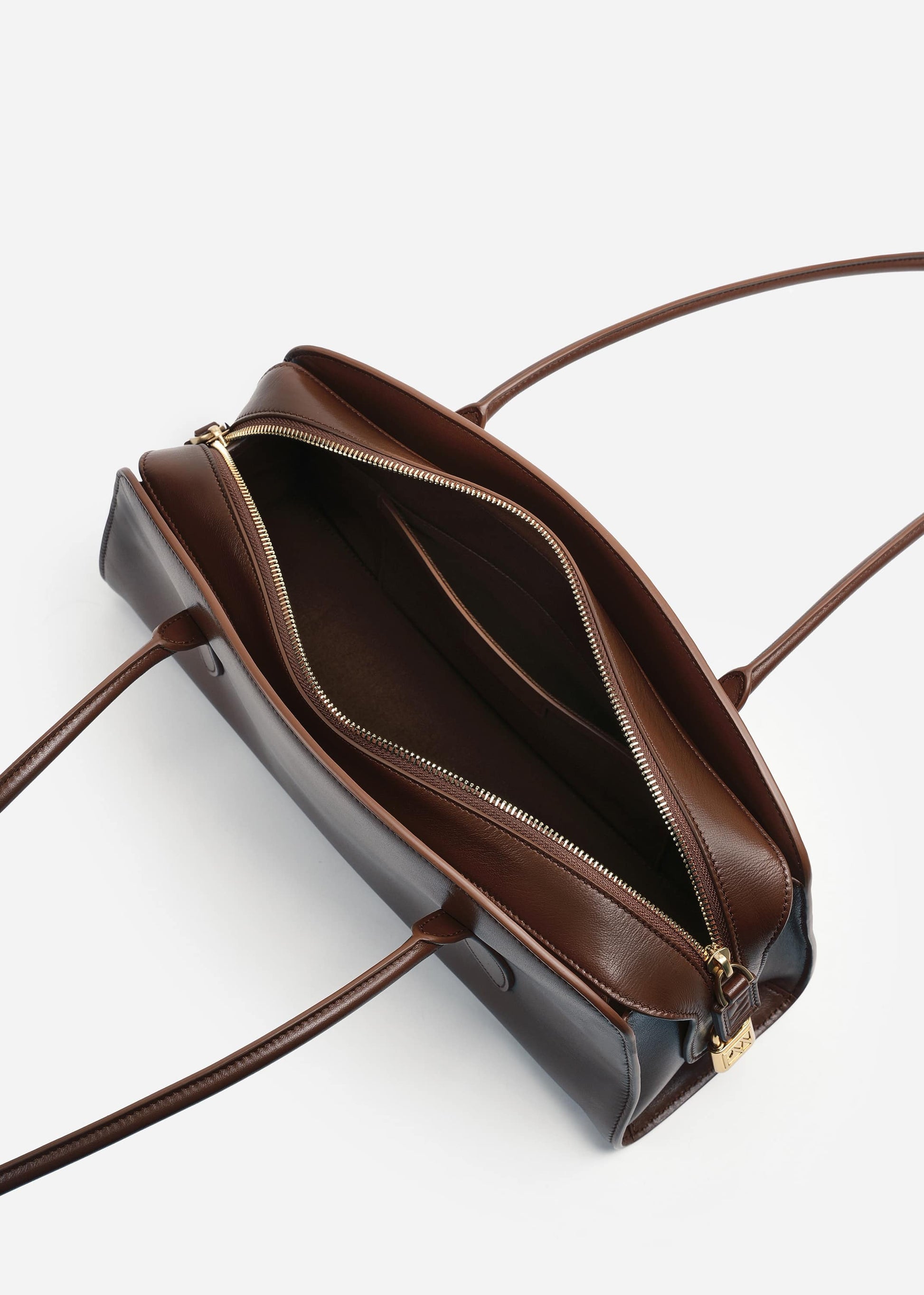 asos design laptop backpack with rose gold detail Gabrielle East-West Shoulder Bag Canvas Brown