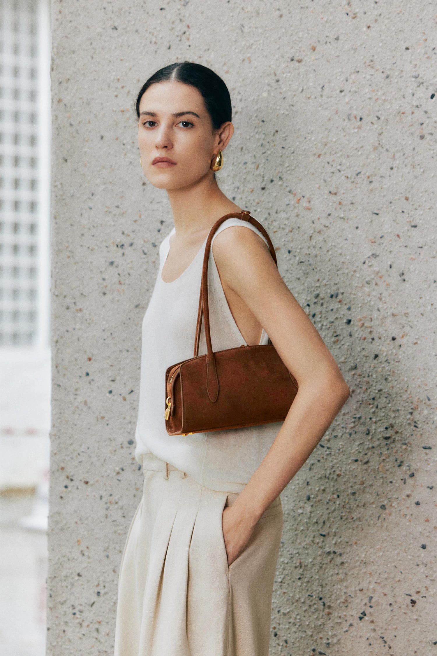Gabrielle Small East-West Shoulder Bag