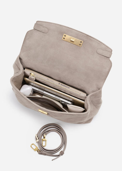 Grace, mittelgroße Tasche mit weichem Griff an der Oberseite