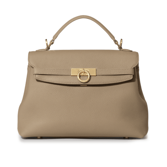 Grace, mittelgroße Tasche mit weichem Griff an der Oberseite