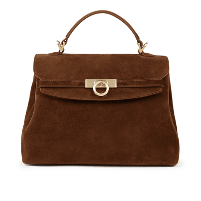 Grace, mittelgroße Tasche mit weichem Griff an der Oberseite