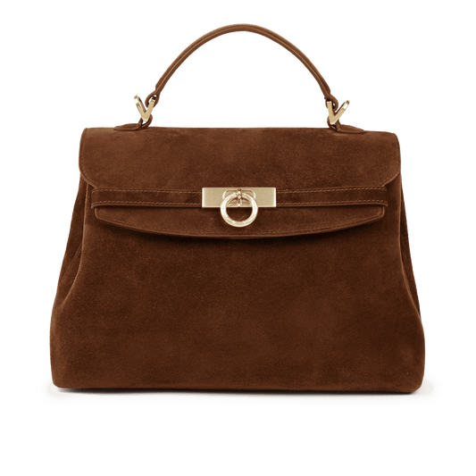 Grace, mittelgroße Tasche mit weichem Griff an der Oberseite