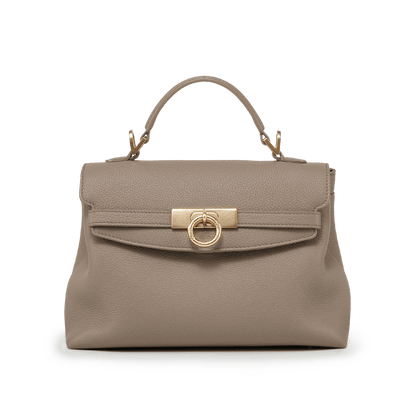 Grace Tasche mit weichem Griff an der Oberseite - genarbt