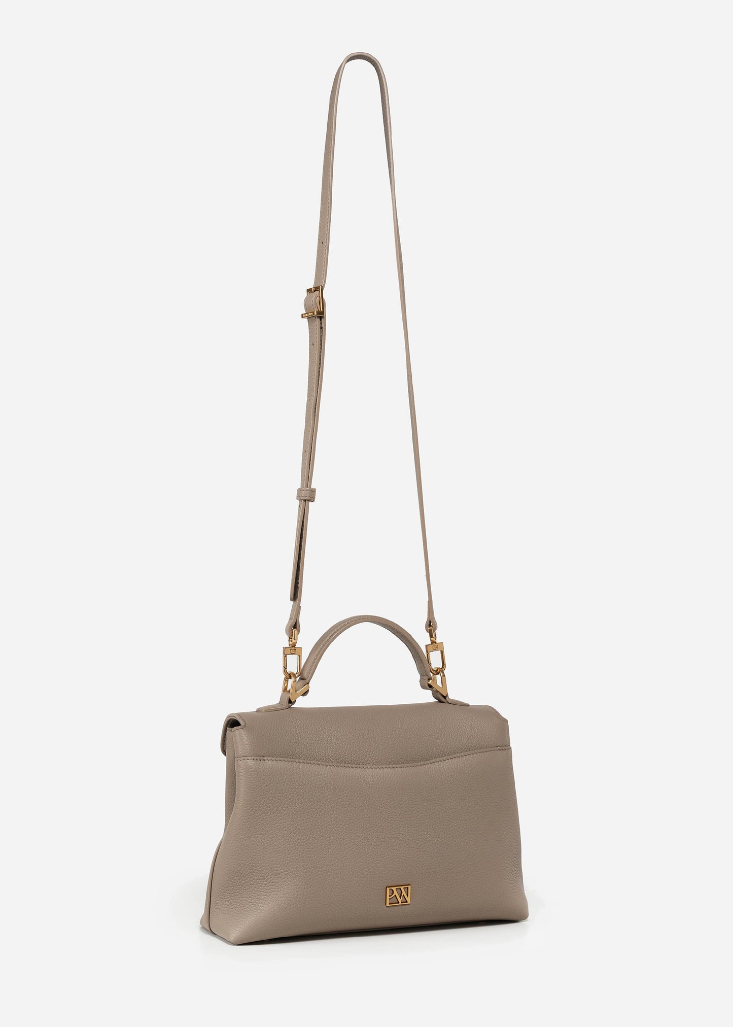 Grace Tasche mit weichem Griff an der Oberseite - genarbt