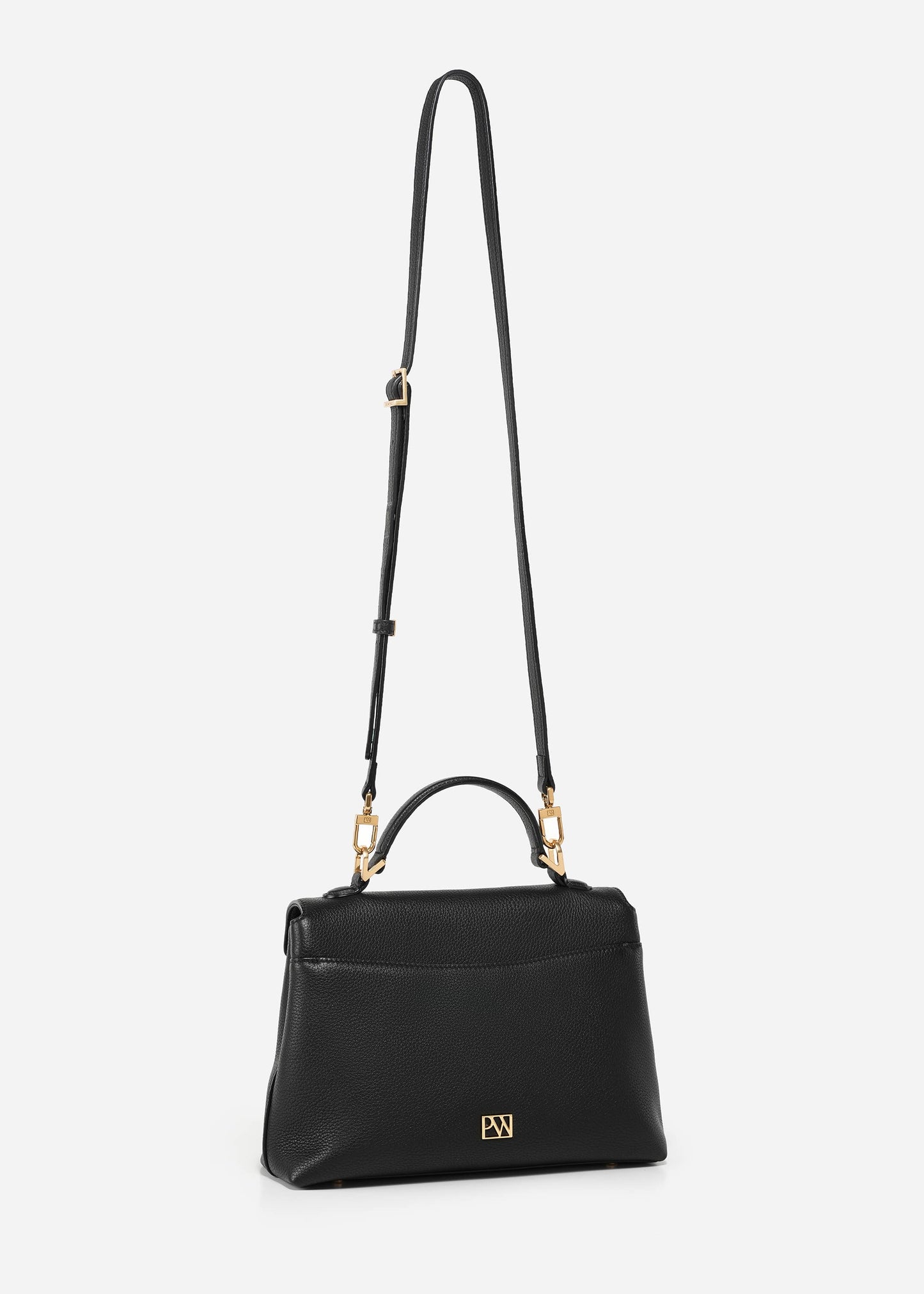 Grace Tasche mit weichem Griff an der Oberseite - genarbt