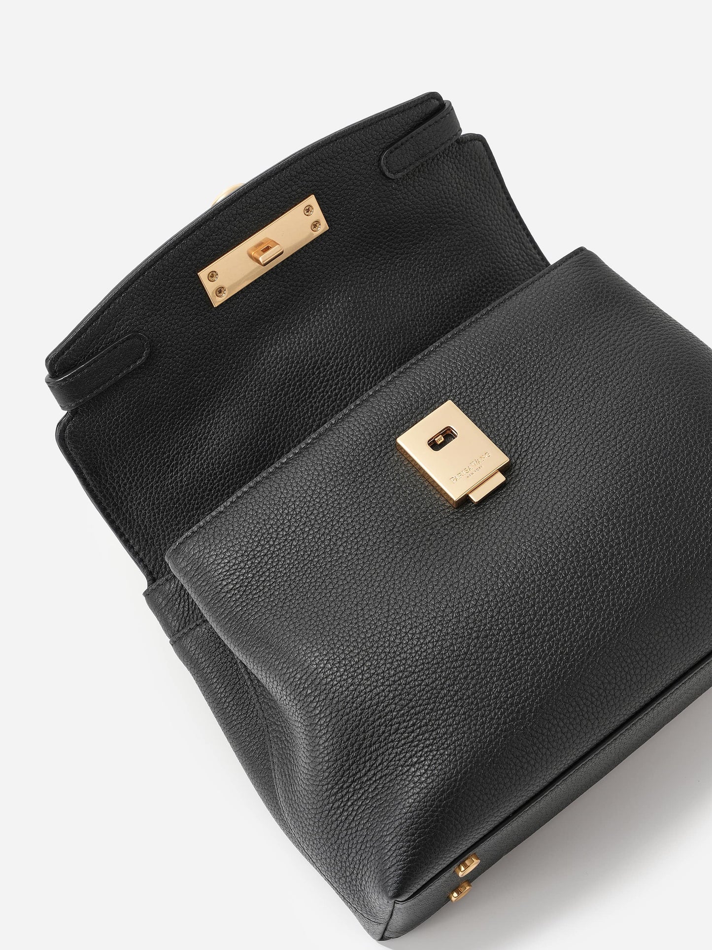 Grace Tasche mit weichem Griff an der Oberseite - genarbt