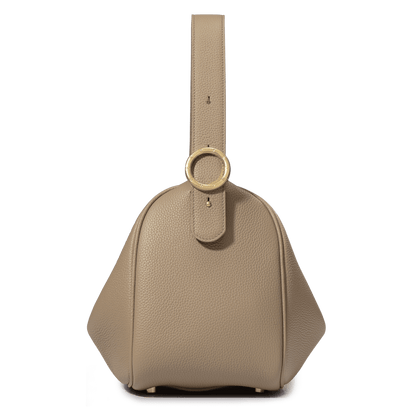 Phoebe Shoulder Bag in Croc-Embossed Leather