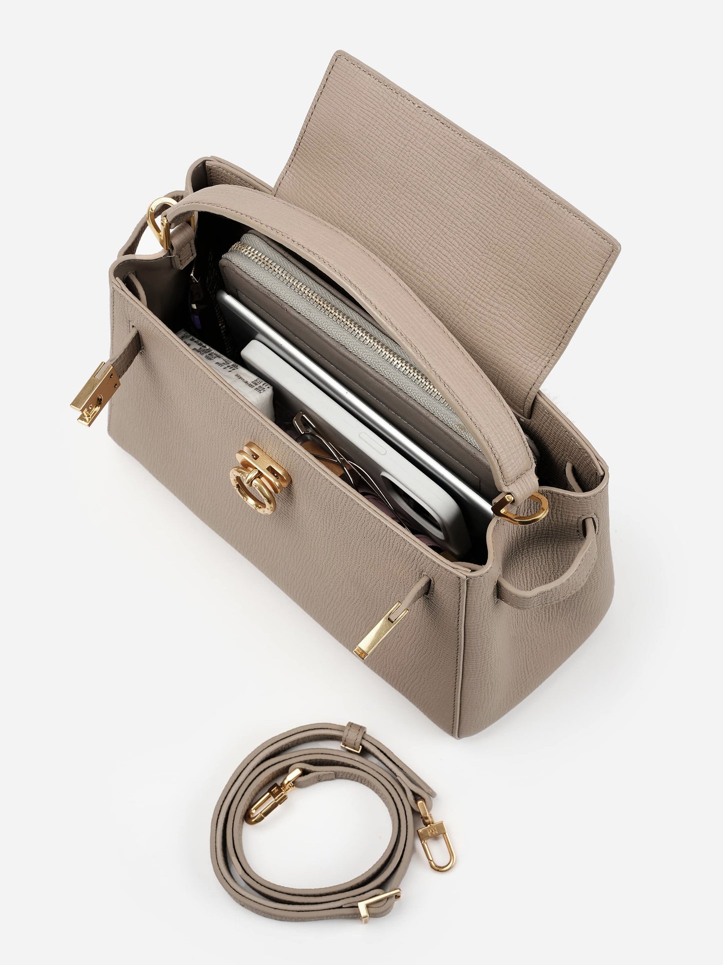 Große Madison-Tasche mit Griff oben 