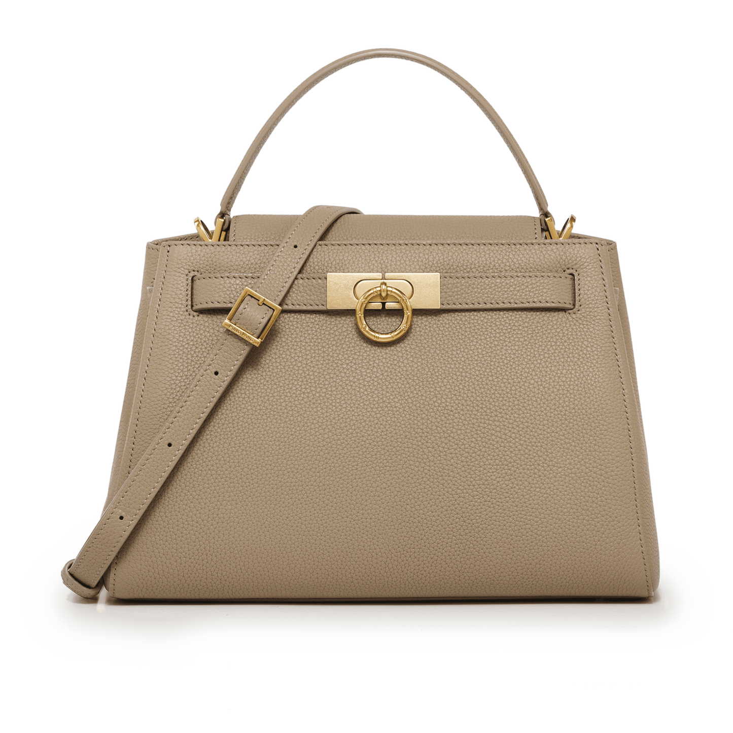 Madison Large Top Handle Bag - Pebbled