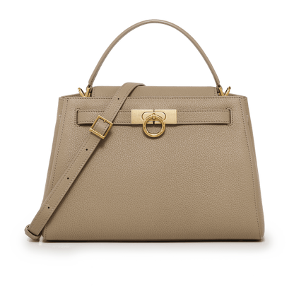 Madison Large Top Handle Bag - Pebbled