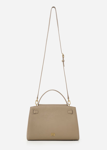 Madison Large Top Handle Bag - Pebbled