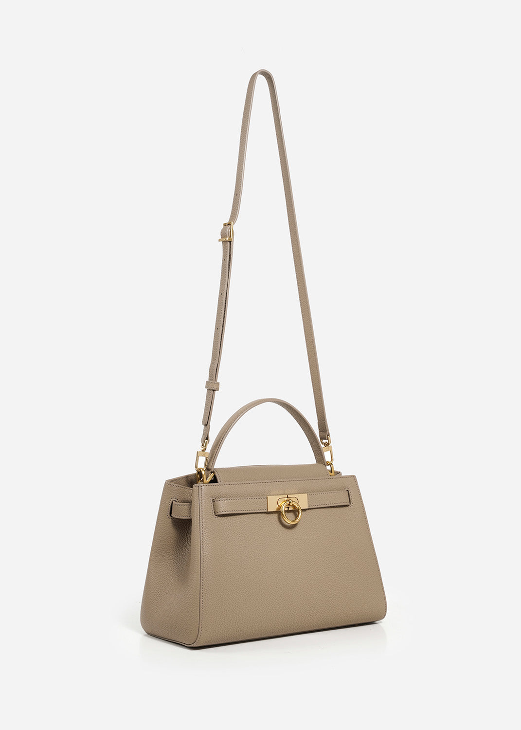 Madison Large Top Handle Bag - Pebbled