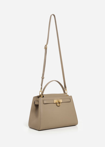 Madison Large Top Handle Bag - Pebbled