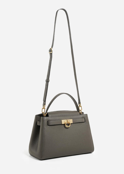 Madison Large Top Handle Bag - Pebbled