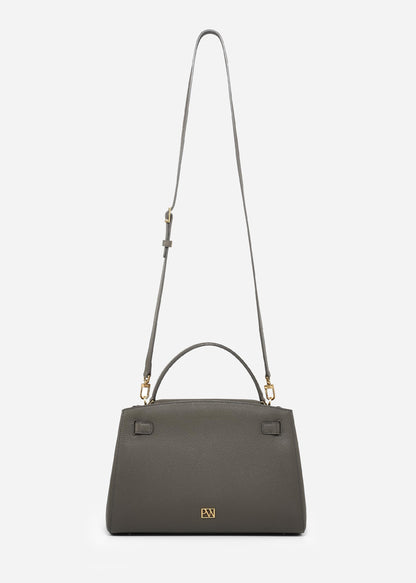 Madison Large Top Handle Bag - Pebbled