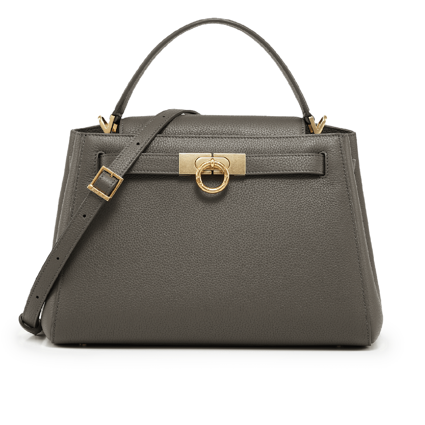 Madison Large Top Handle Bag - Pebbled