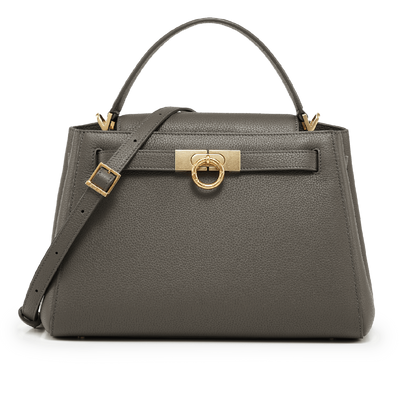 Madison Large Top Handle Bag - Pebbled