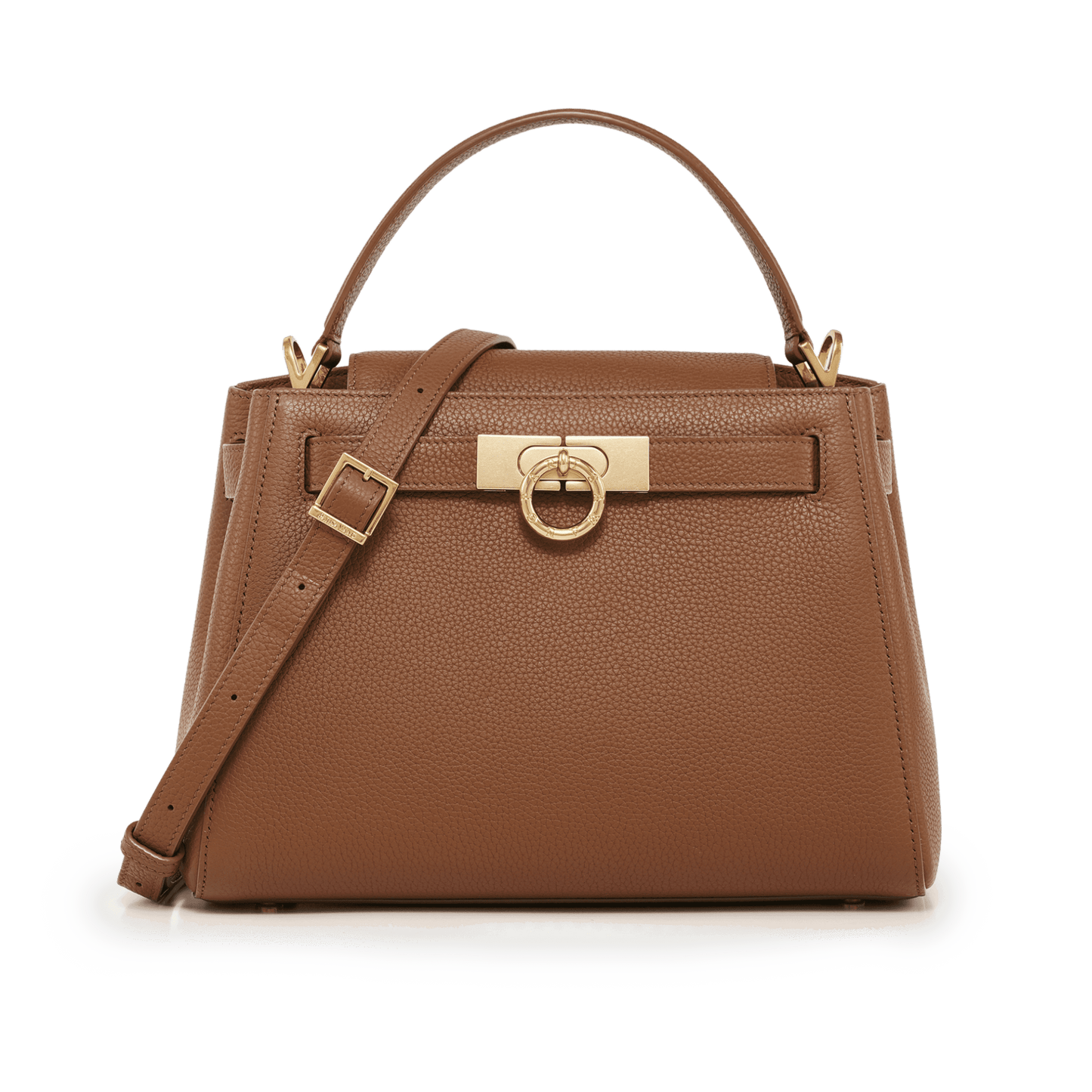 Madison Tasche mit Griff oben - genarbt 