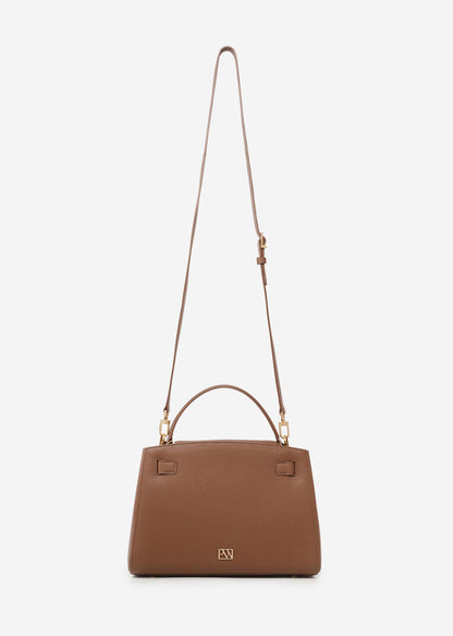 Madison Tasche mit Griff oben - genarbt 