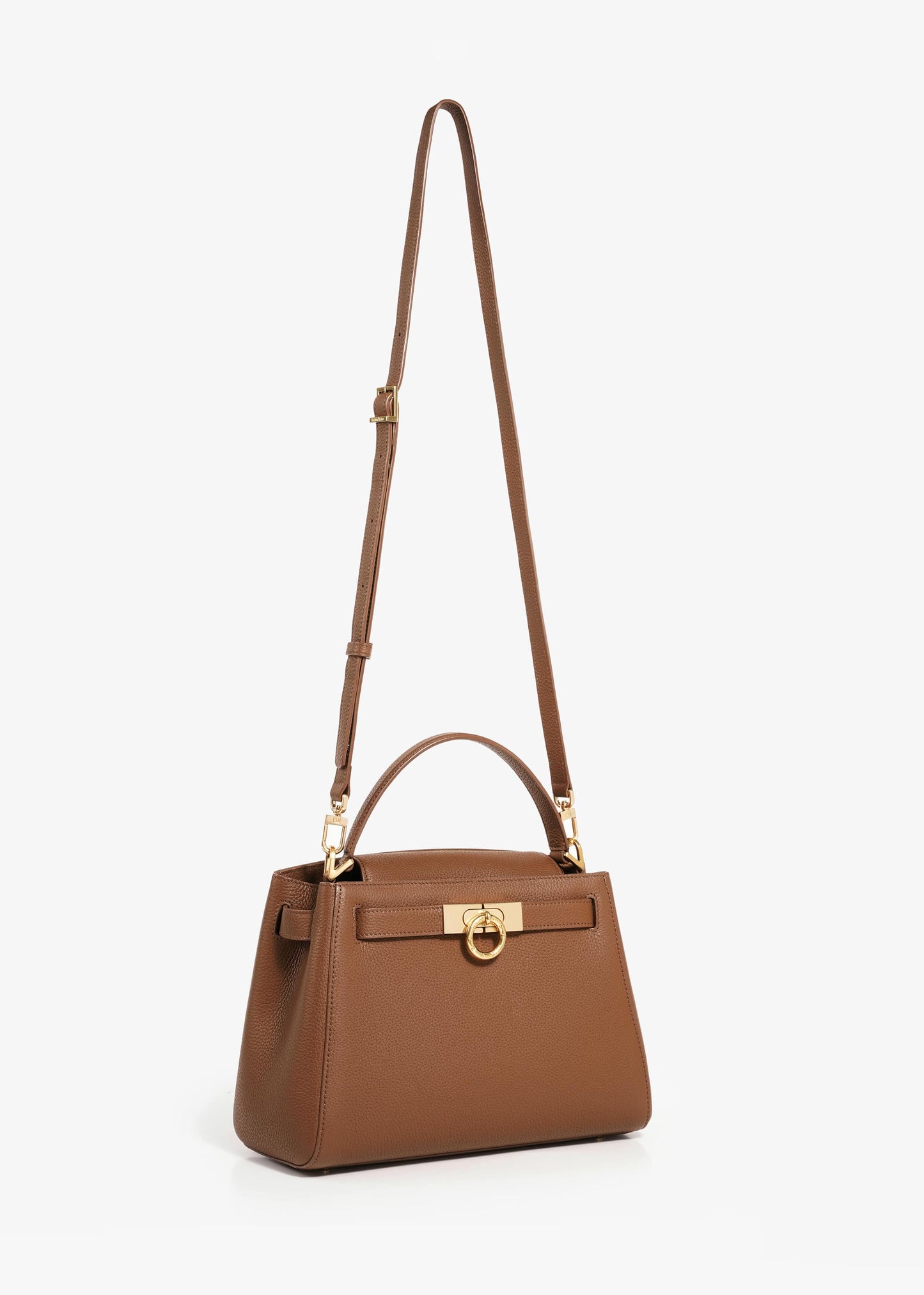 Madison Tasche mit Griff oben - genarbt 
