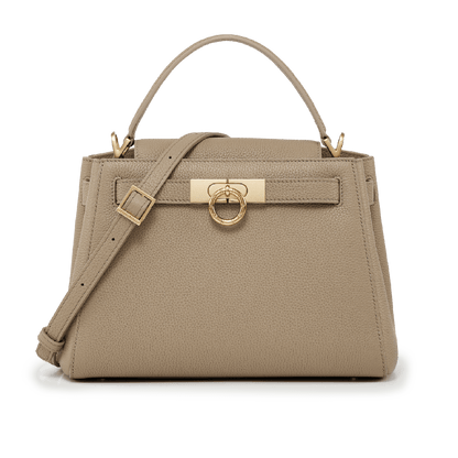 Madison Tasche mit Griff oben - genarbt 