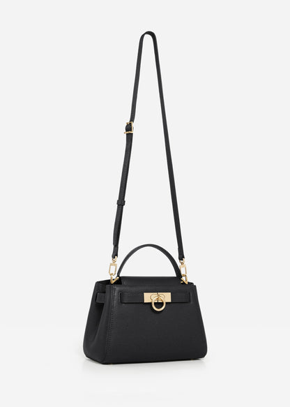 Madison Micro-Tasche mit Griff oben - genarbt 