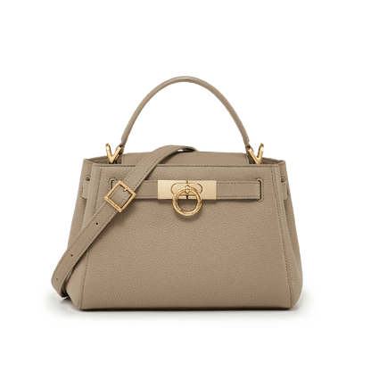 Madison Micro-Tasche mit Griff oben - genarbt 