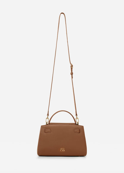 Madison Micro-Tasche mit Griff oben - genarbt 