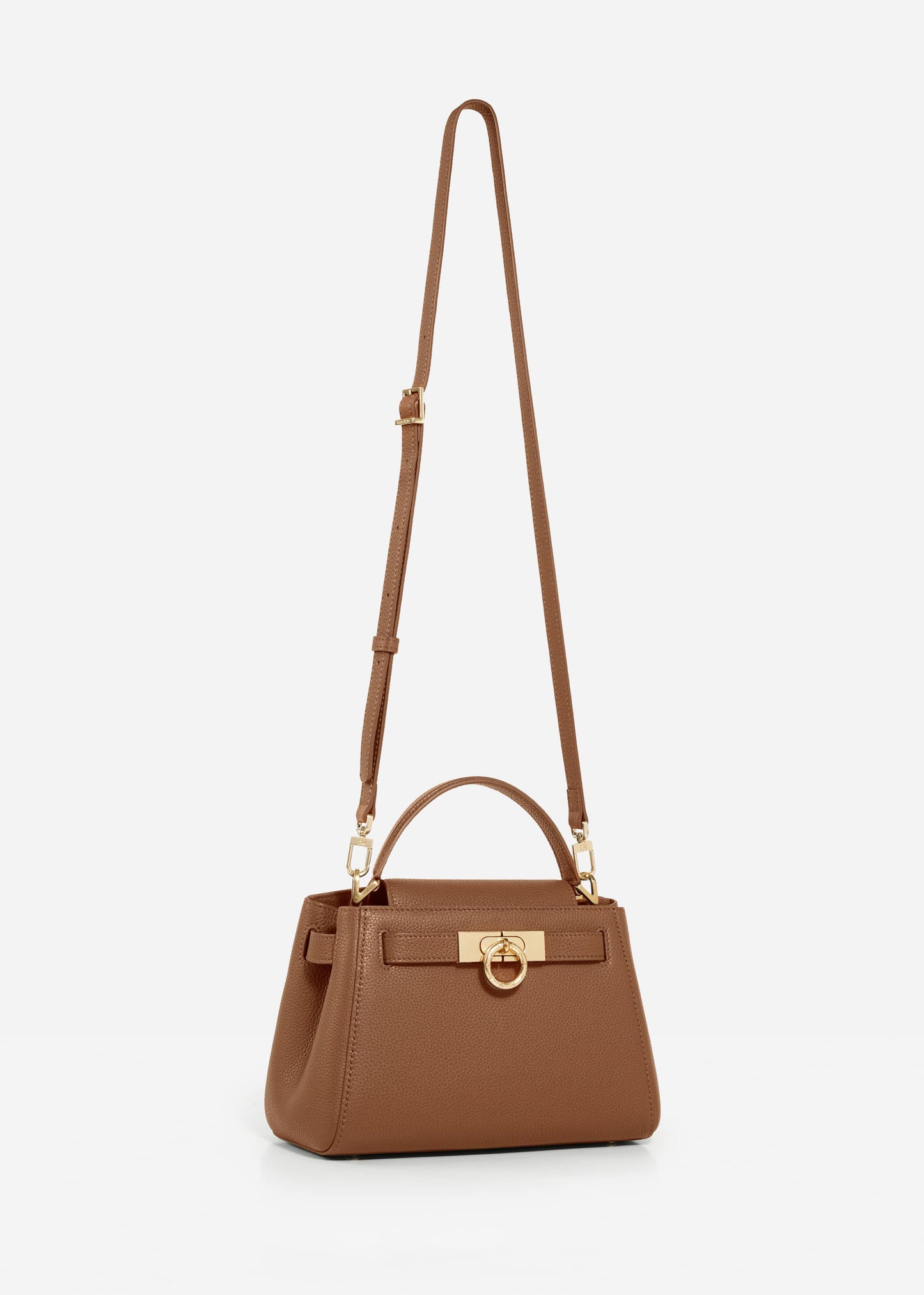 Madison Micro-Tasche mit Griff oben - genarbt 